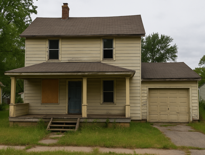 Abandoned Home in Midwest, USA